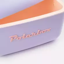Polarbox Cool Box Retro Cooler Art.210773 Lilac - Yellow kempinga ledusskapis/aukstumkaste 20L