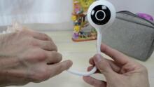 La bebe™ Accessories Baby Monitor Wi-Fi Art.144738 White  Digitālais bērnu videomonitors