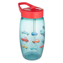 CANPOL BABIES sports bottle with foldable spout CARS, 400 ml, 56/618_blu