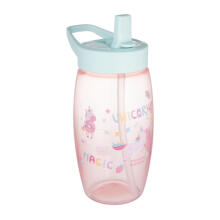CANPOL BABIES sports bottle with foldable spout UNICORNS, 400 ml, 56/618_pin