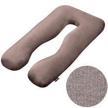 La Bebe™ Cushy Maternity Pillow Art.91913 Beige 155x80cm
