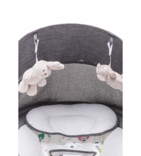 4Baby Rock'N Relax Art.211914 Grey Детское кресло-качалка