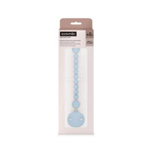 Suavinex Colro Essence Art.401525 Blue Держатель для пустышки силиконовый