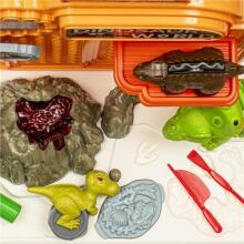 BabyMix Work Shop 3 in 1 Art.53374 Spēļu galds ar plastilīnu Dinozauri