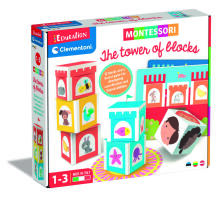 CLEMENTONI Montessori cubes tower, 50934