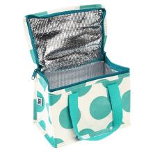 Turquoise On White Spotlight Lunch Bag, Rex London