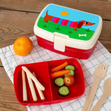 Lunch box with tray - Sausage Dog, Rex London