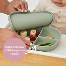 Plate with lid, Blush, b.box