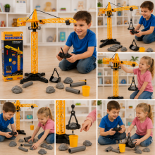 I-Toys Building Machine Art.212549 Radio-controlled tower crane