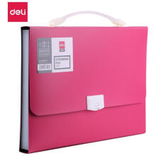Папка-портфель Deli Vivid Extend E38126 13 отдел. A4 полипропилен