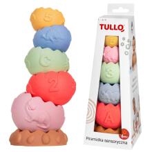 Tullo Sensory Stacking Art.611 Развивающая пирамидка