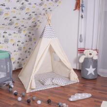 Tipi tent Springos TIP03 gray