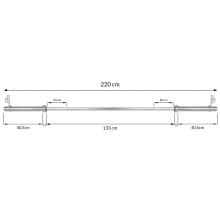 Олимпийская штанга Springos FA1052 220 см 20 кг