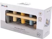Pounding Bench - Penguin Multicolor Art.213431  Koka spēle ar amūru