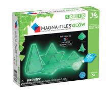 MAGNA-TILES Magnetic building tiles Glow, 16 pcs