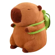 Сapibara Toys  Art.213964 Augstvērtīga mīksta plīša rotaļlieta Kapibara,25cm