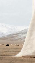 La bebe™ Merinos New Zeland  Art.213968 Merino wool blanket 65x90cm