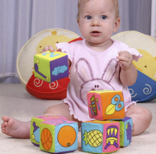 Cube Soft Toys Art.214578 Mīkstie klucīši,1 gab
