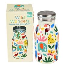 Fairies In The Garden 250ml Stainless Steel Bottle, Rex London