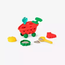 Bebe Basic Sand Toys Art.214967 smilšu rotaļlietas komplekts- 6 gab.