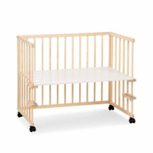 Klups Piccolo DUE Art.21649 Wooden baby bed 90x45cm