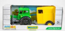 Tigres traktor Farmer haagisega