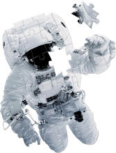 NASA helendav pusle Astronaut 50 tk
