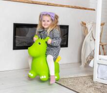 Gerardo's Toys Hüppeloom Jumpy Draakon, roheline