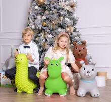 Gerardo's Toys Hüppeloom Jumpy Draakon, roheline