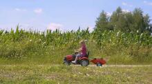 Falk Traktor Case IH treileriga