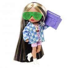 Barbie® Extra Mini nukk ruudulise jakiga
