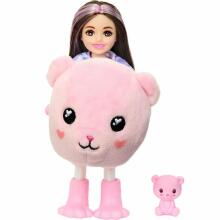Barbie® Cutie Reveal Nunnu T-särgiga Chelsea nukk karupoeg
