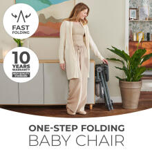 Kinderkraft Foldee Art.220898 Rosa High chair