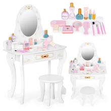 Ecotoys puidust meigilaua komplekt