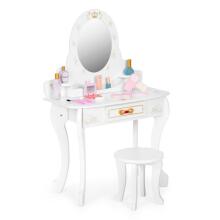 Ecotoys puidust meigilaua komplekt