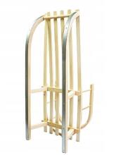Bebe Basic Wood Sledge Art.SAN002 Детские деревянные санки , особо выносливые,90cм