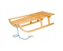 Bebe Basic Wood Sledge Art.SAN002 Детские деревянные санки , особо выносливые,90cм