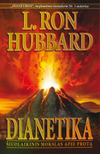 Dianetics book Art.222157 The Modern Science of Mental Health (Latvian lang.)
