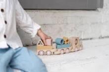 Baby Only Wood Train Art.BO-860.852.800.50  koka rotaļu vilciens, 10+,