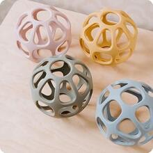 Baby Only Silicone Ball Art.BO-860.862.125.50 Green Силиконовая погремушка/зубогрызка Шар