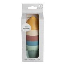 Baby Only Stacking Tower Art.BO-860.859.805.50 Opal Силиконовая башня/пирамида Ракета