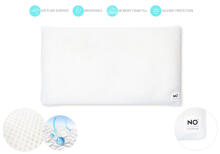 La Bebe™ NO Memory Foam Pillow Art.222637 Детская подушка для сна с наполнителем из Memory Foam (особенно мягкий и тихий наполнитель) 20 x 40 cm