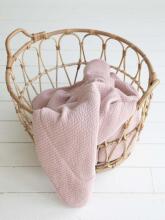 Little Dutch Cotton Blanket Art.TE11030150 Pure Pink