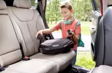 Graco Booster Basic R129  Art.222743 Black autokrēsls 15-36 kg