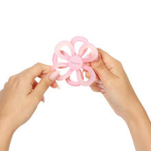 1596/01 SILICONE TEETHERS FLOWER PINK
