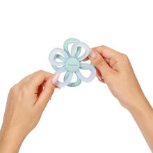 1596/02 SILICONE TEETHERS FLOWER BLUE