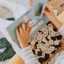 Tutufamily Alphabet Art.223046 Магнитный алфавит для обучения чтению литовский/английский язык(LT/EN)