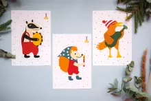 Tutufamily Advente  Art.223052 Рабочие листы для печати Адвент
