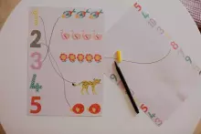 Tutufamily  Art.223056 Рабочие листы для печати Mācies skaitļus!