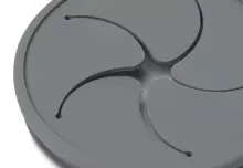 La bebe™ Snack Cup Silicone  Art.708-007-00094 Storm Grey Силиконовый контейнер  с крышкой Click Lock.